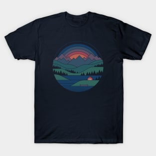 The Lake At Twilight T-Shirt